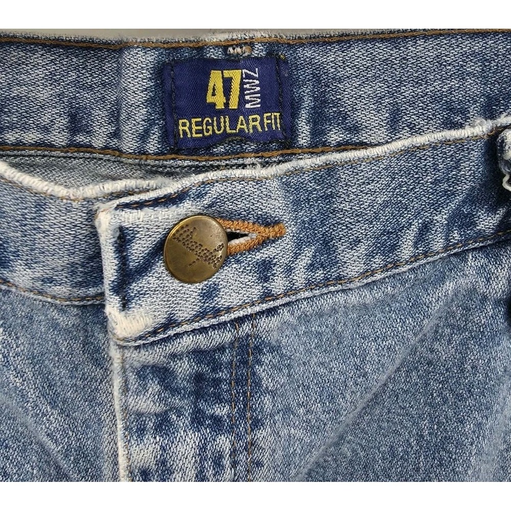 Wrangler 47 MWZSW Regular Fit 38 X 32 Men's Jeans Cotton